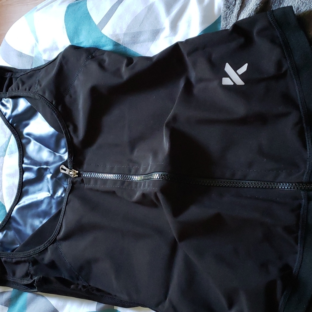 Kewlioo sweat zipper vest  New